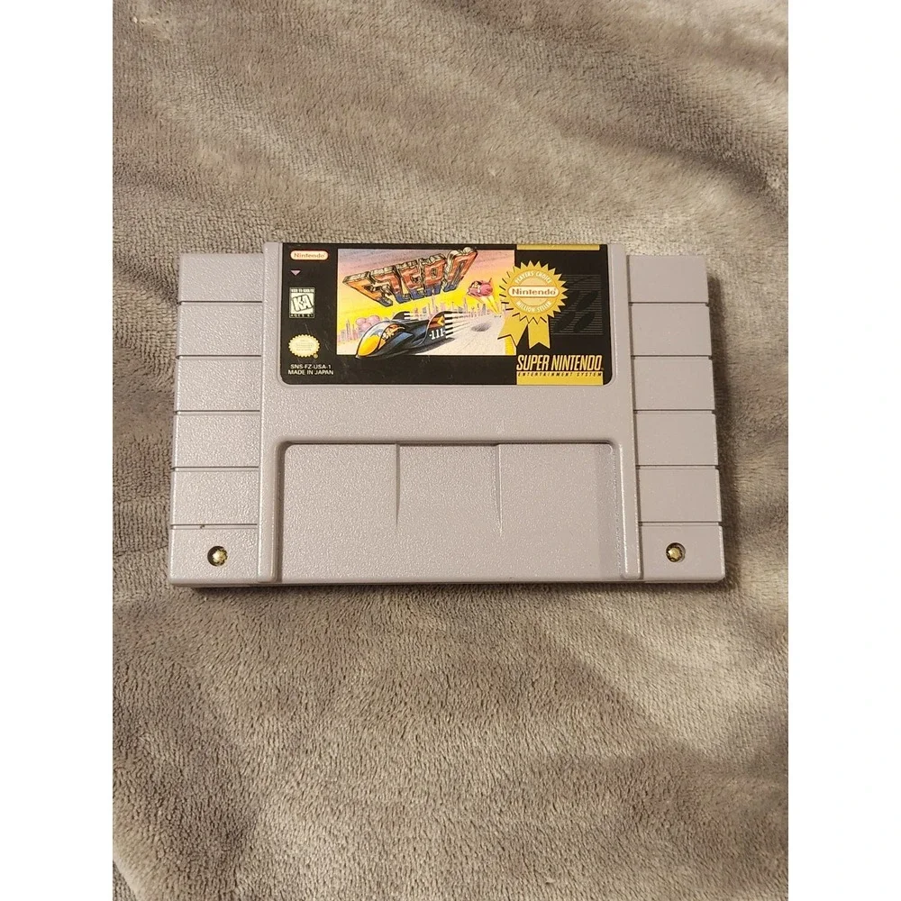 Super Nintendo F-Zero Game Cartridge SNES